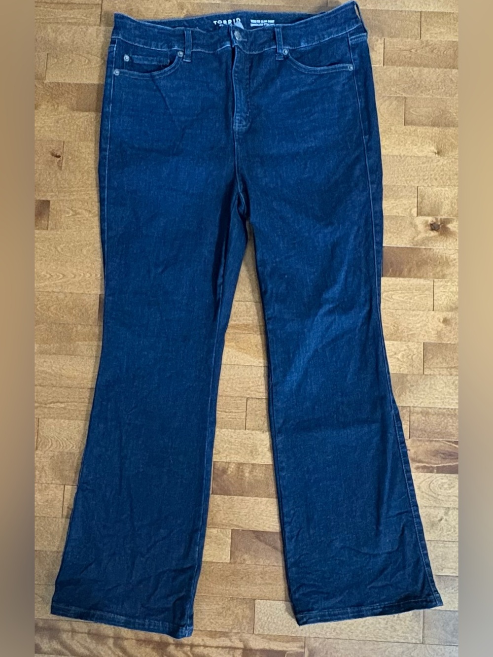 Torrid Trio Fit Slim Boot Jeans - Dark Wash - Fits Sizes 16R